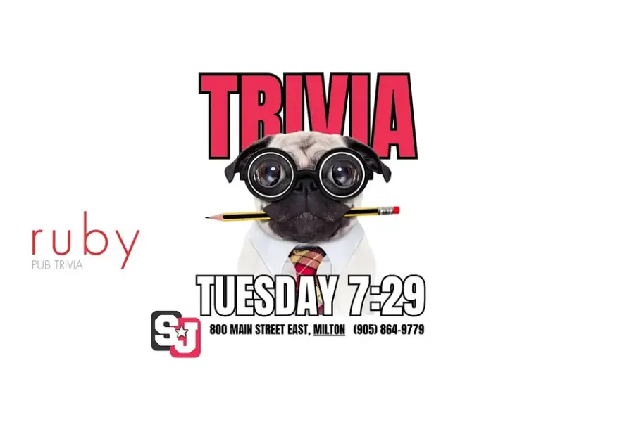 Tuesday Night Trivia at Shoeless Joe’s in Milton