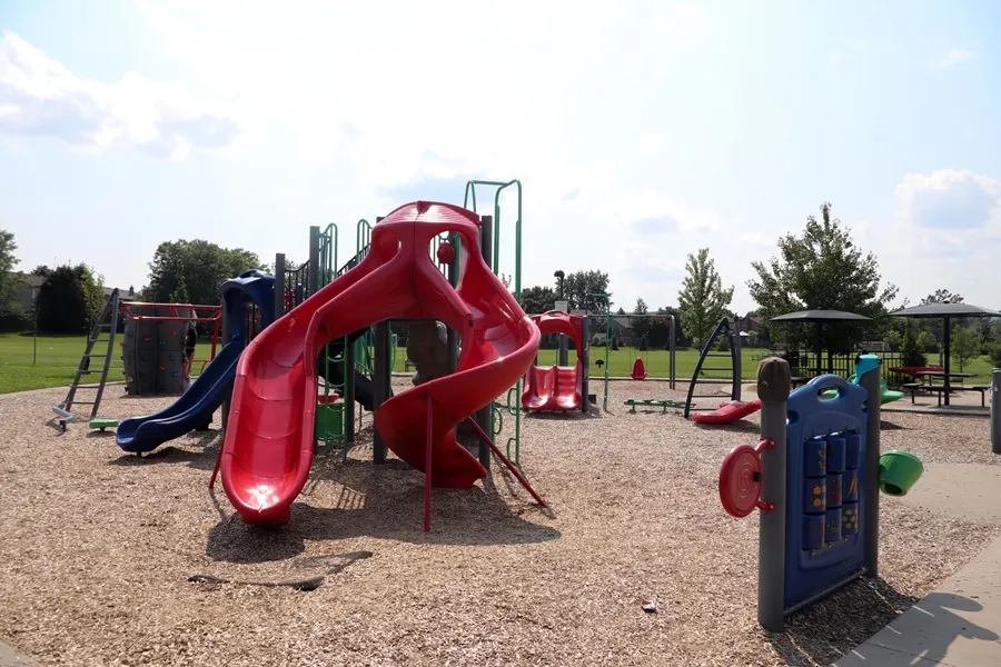 Ground-level view of Bronte Meadows Park